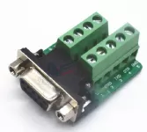 Cổng DB9 đầu cái có domino nối dây bên trong